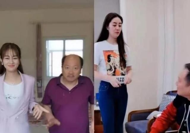 谢广坤贴身王小蒙抓手被批揩油手肘都快抵胸前小蒙连忙挡开