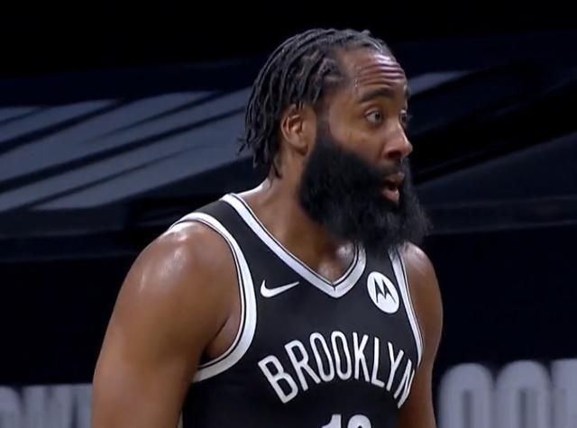 篮网2614单节大翻盘kd终于回暖哈登秀后撤步5大首发4人上双