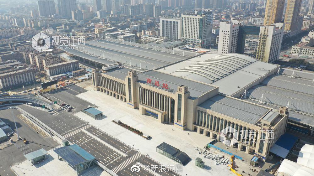 南昌火车站东广场启用在即 洪都高架可直达南昌火车站