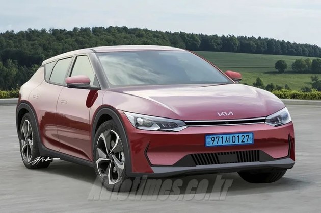 起亚全新SUV渲染图