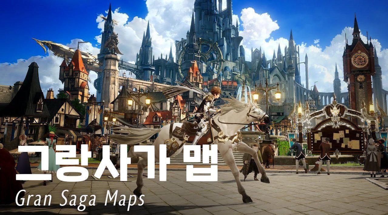 pc/ios/安卓平台手游《gransaga》游戏地图预告