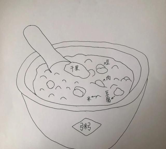 腊八粥腊八蒜腊八面消寒糕老母鸡炖汤