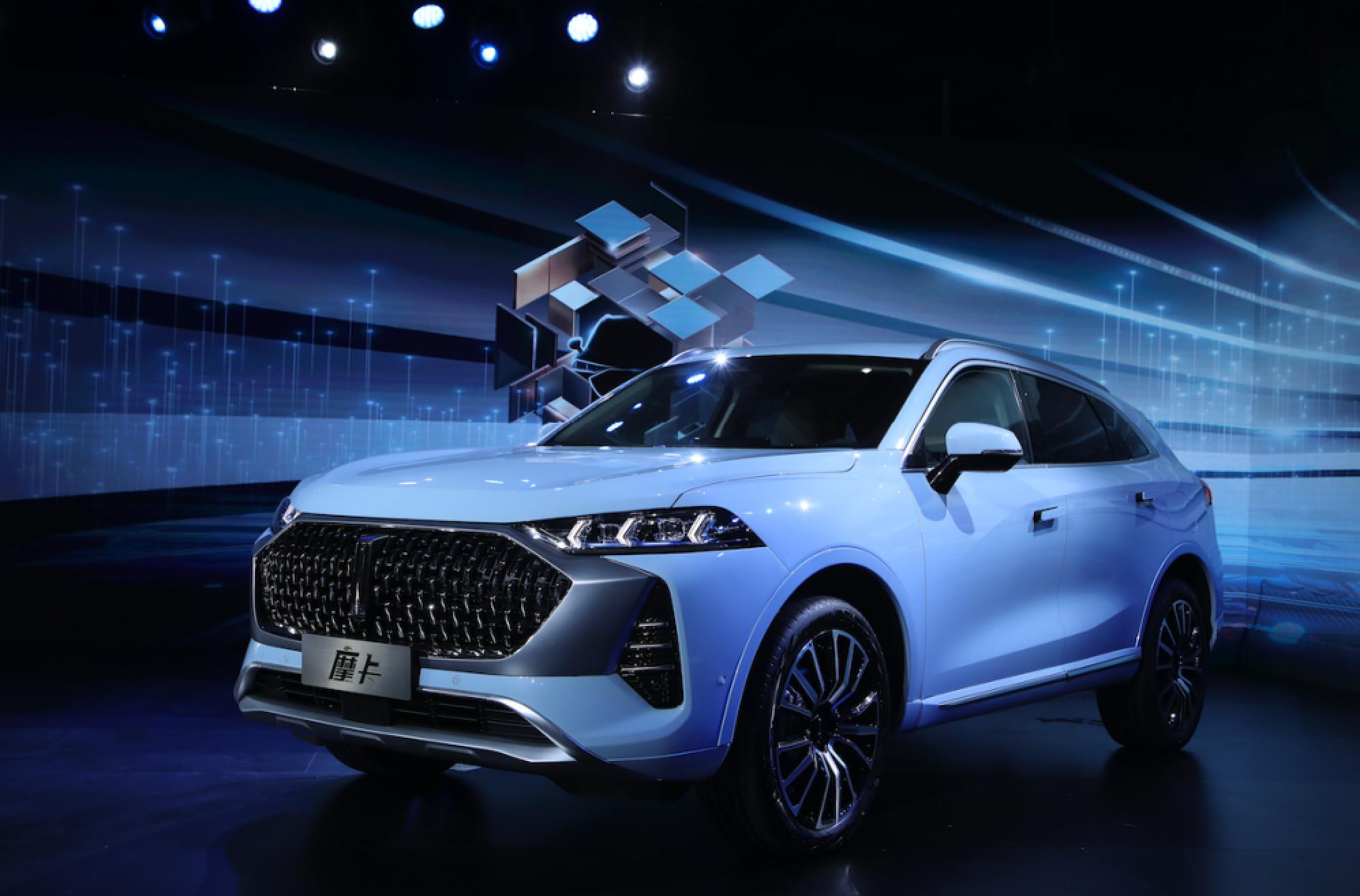 wey摩卡全球首秀,首搭48v轻混 9dct,德国慕尼黑车展见