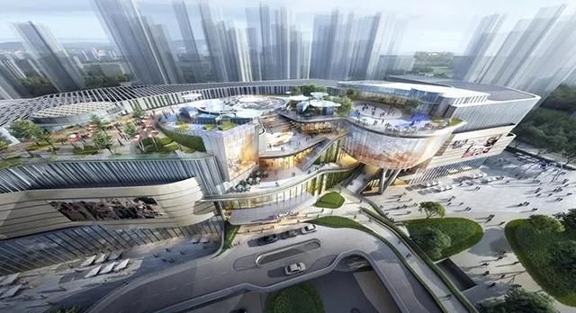 肇庆世茂广场时尚购物中心设计:勾勒出生态与商业共舞的画卷