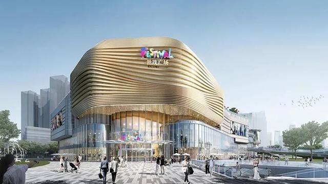 肇庆世茂广场时尚购物中心设计:勾勒出生态与商业共舞的画卷