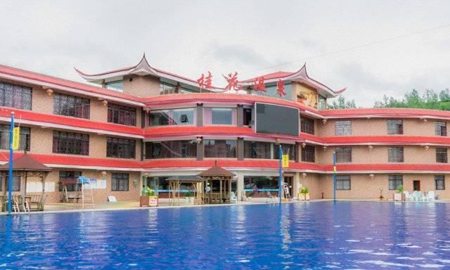 集泡温泉健身住宿一体毕节金沙桂花温泉