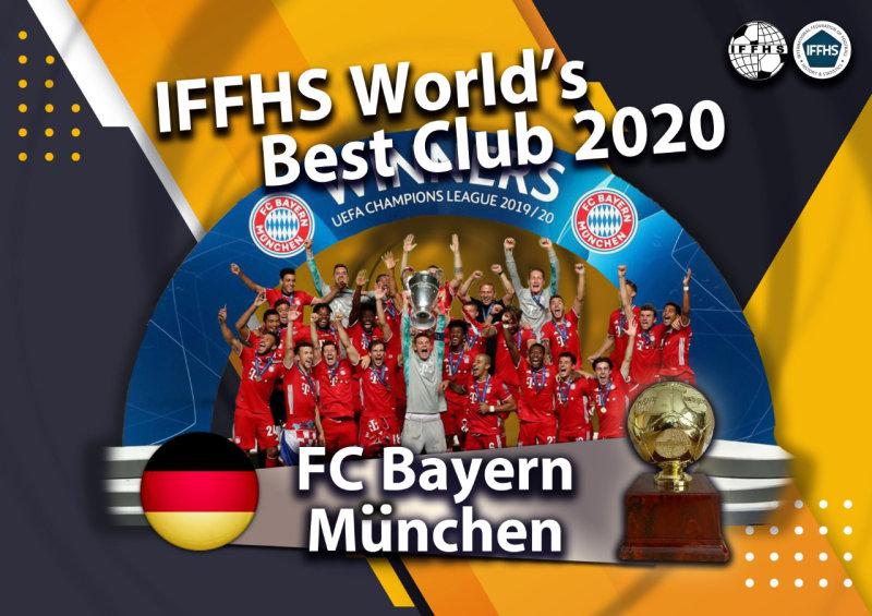 世界足球俱乐部年终排名：拜仁排名第一 中超国安第119位！
