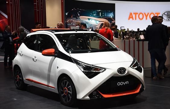 丰田aygo配3色车身油耗才39l