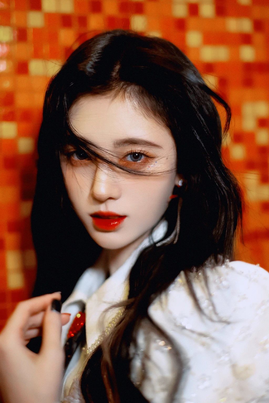 鞠婧祎壁纸爱笑的女孩运气都不会太差愿你每天笑容常开