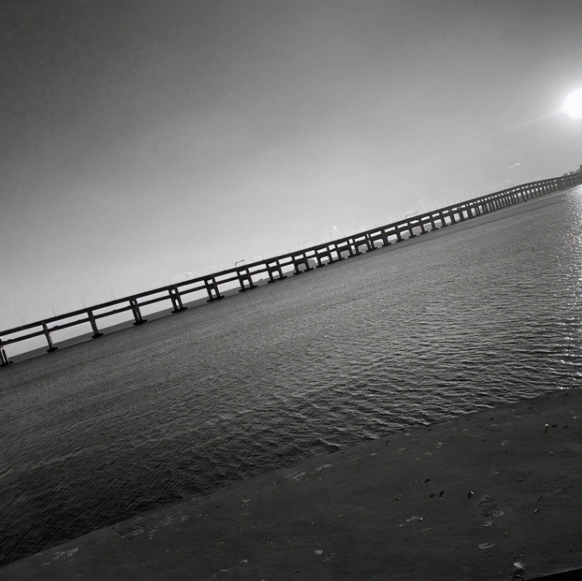 抑郁症?施柏宇站河边拍黑白照,称生命中的火苗快被熄灭了