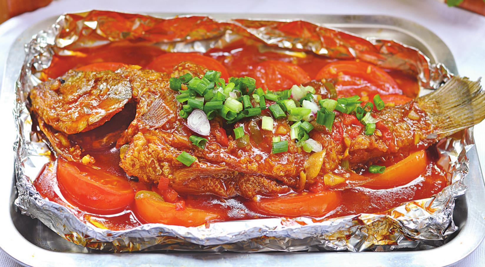 秘制锡纸鲈鱼
