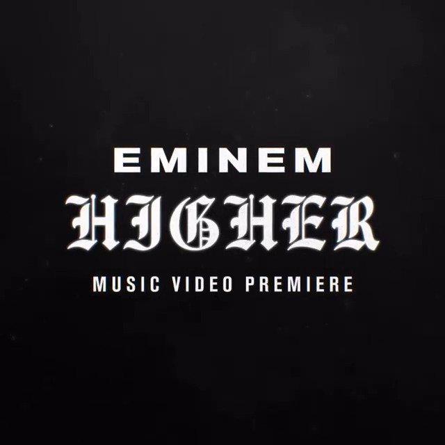 eminem《higher》mv 预告片 将在美国东部时间明天下午2点播出