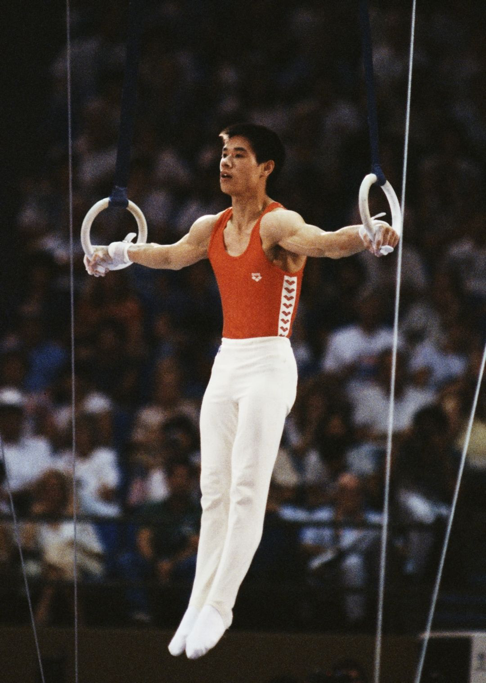 李宁作为男子体操运动员,早已经是家喻户晓的大人物.