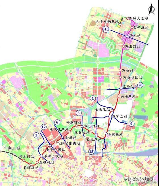 成都新都第三条地铁在路上了你期待吗