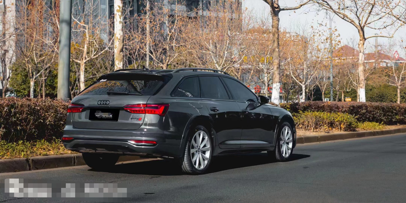 奥迪a6 allroad石墨灰 想去旅行就应该这样