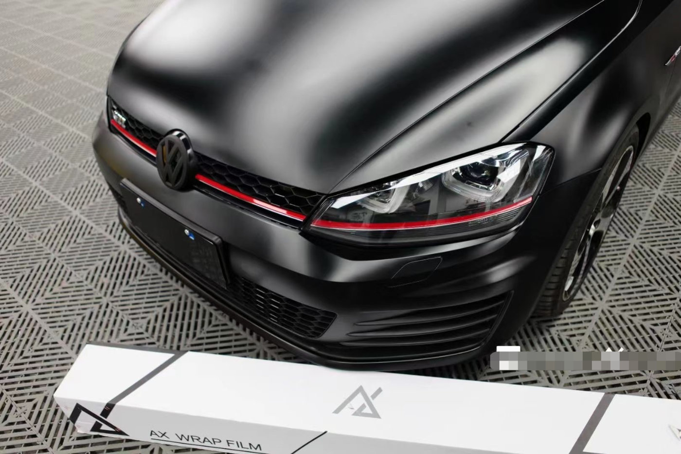 高尔夫改色磨砂黑 旅行路上有它足以-新浪汽车