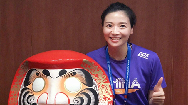 魏秋月穿红色礼服美艳不可方物女排女神这张照片还是第一次见