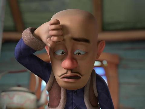 熊出没:小女孩满脸的委屈,这是要哭啊,光头强要完了