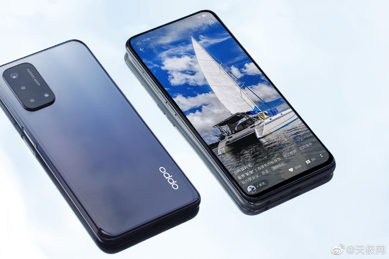 oppo68a93雅银和炫黑两种配色