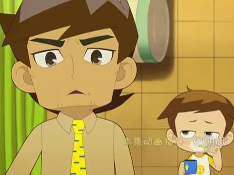 神奇阿呦:小米爸去公司上班,没想到堵车严重,看来只能跑步了