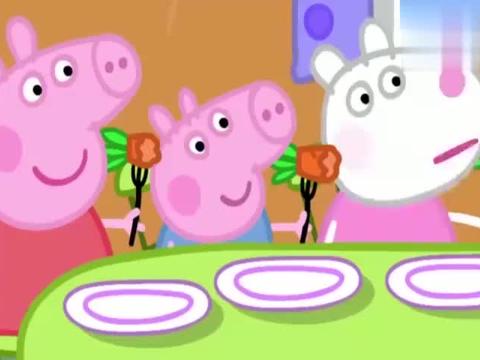 少儿动漫:兔小姐摔倒受伤,她不能工作了,真的是很惨