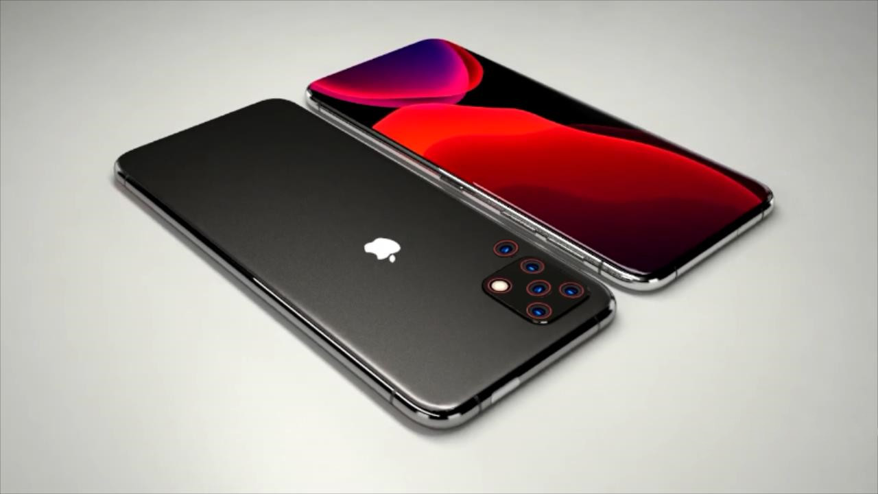 iphone13概念图伸缩式镜头后置5摄可放弃iphone12再等一年