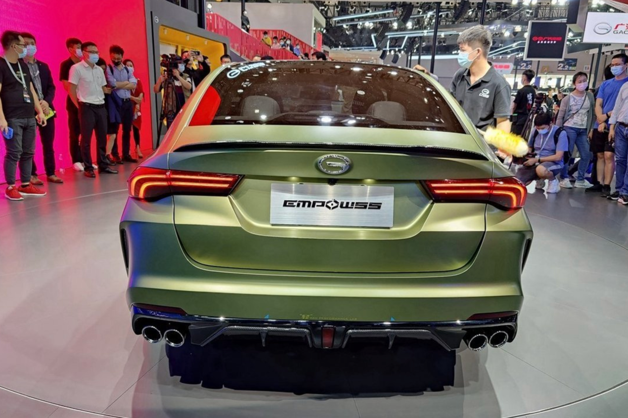 战斗范十足广汽传祺empow55上海车展预售