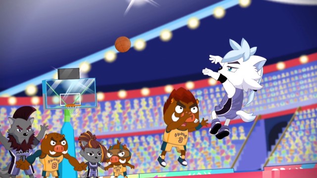 喜羊羊与灰太狼灰太狼首秀惊呆小羊球胜狼和烈羊羊竟是师徒