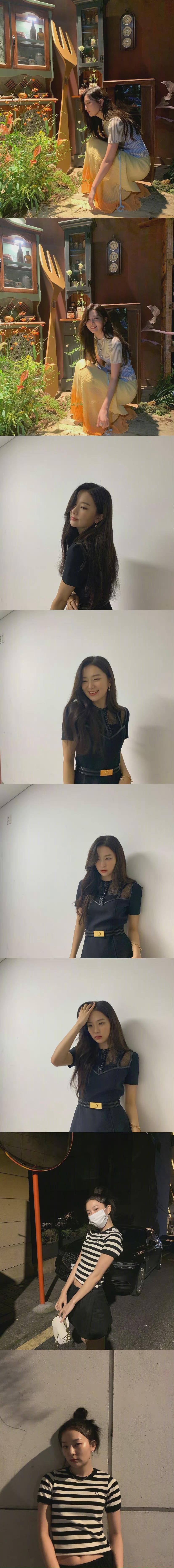 姜涩琪676767欧尼的日常穿搭look合集