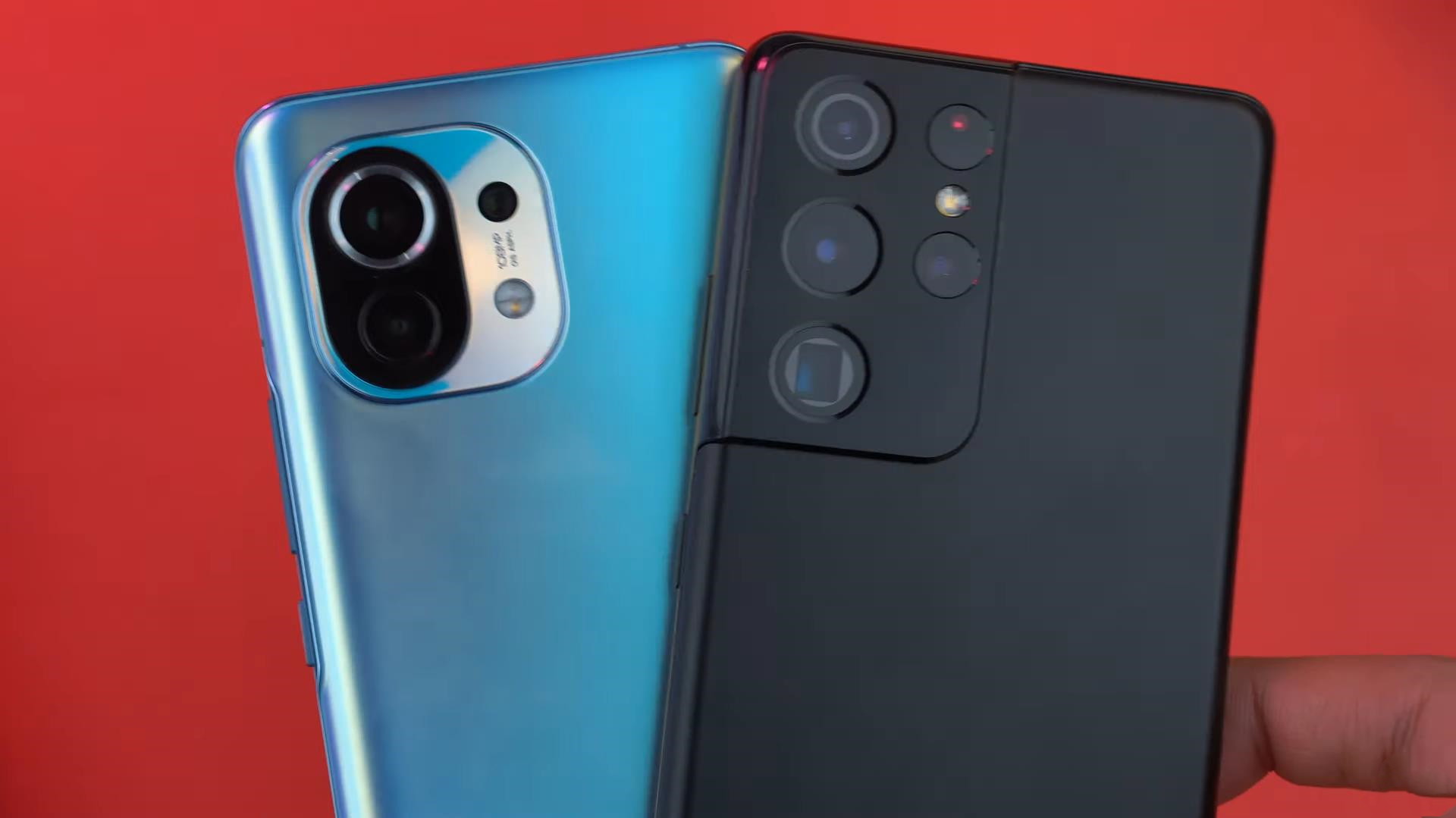 小米11和三星s21ultra真机对比售价相差5700元区别到底在哪