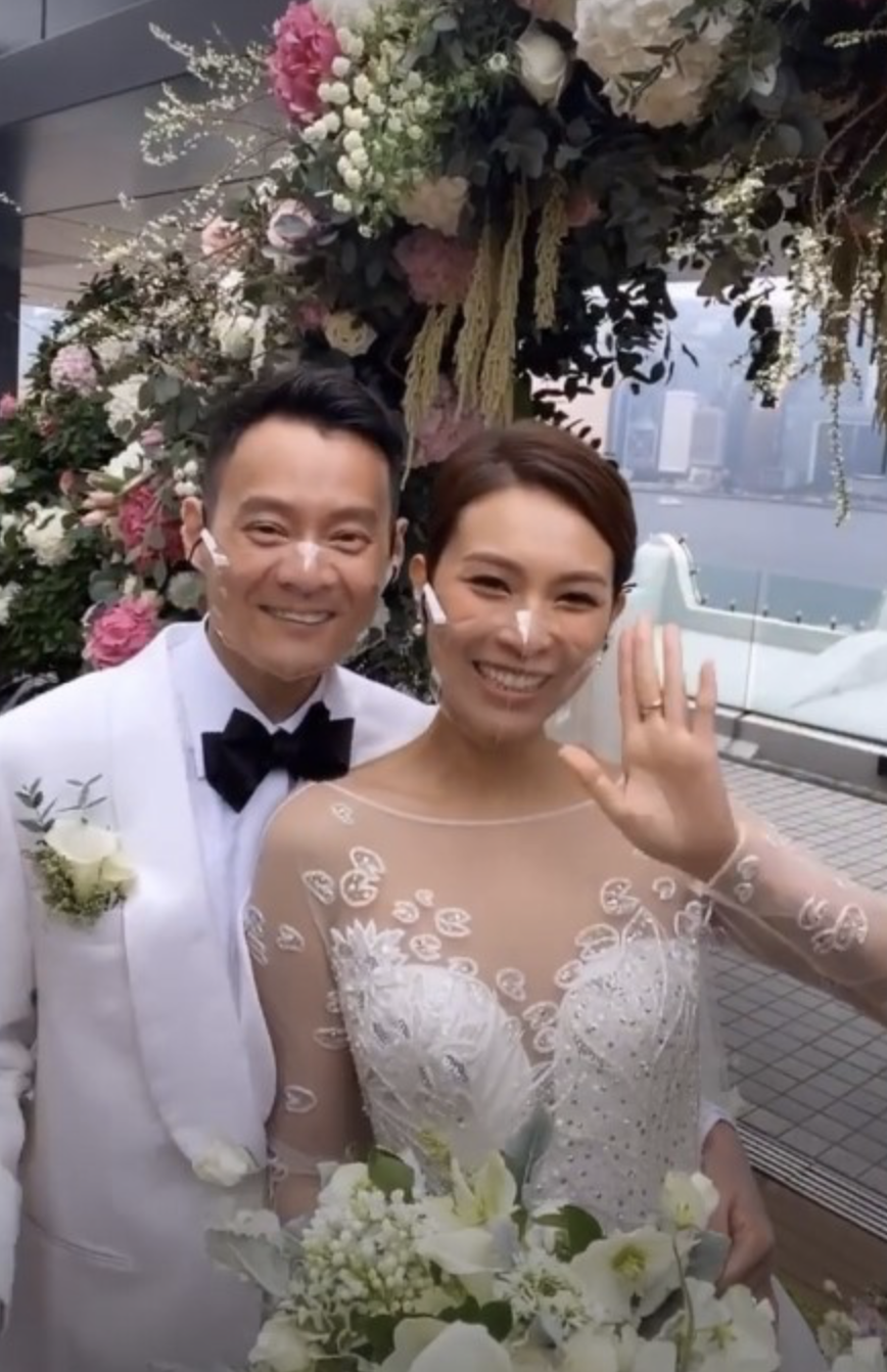 朱慧敏嫁名医办户外婚礼获赠百万蓝筹股做聘礼彭怀安大方祝福