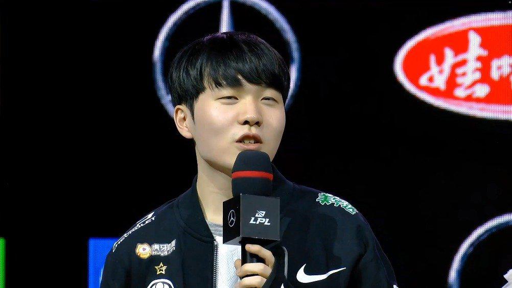 ig.rookie 赛后采访