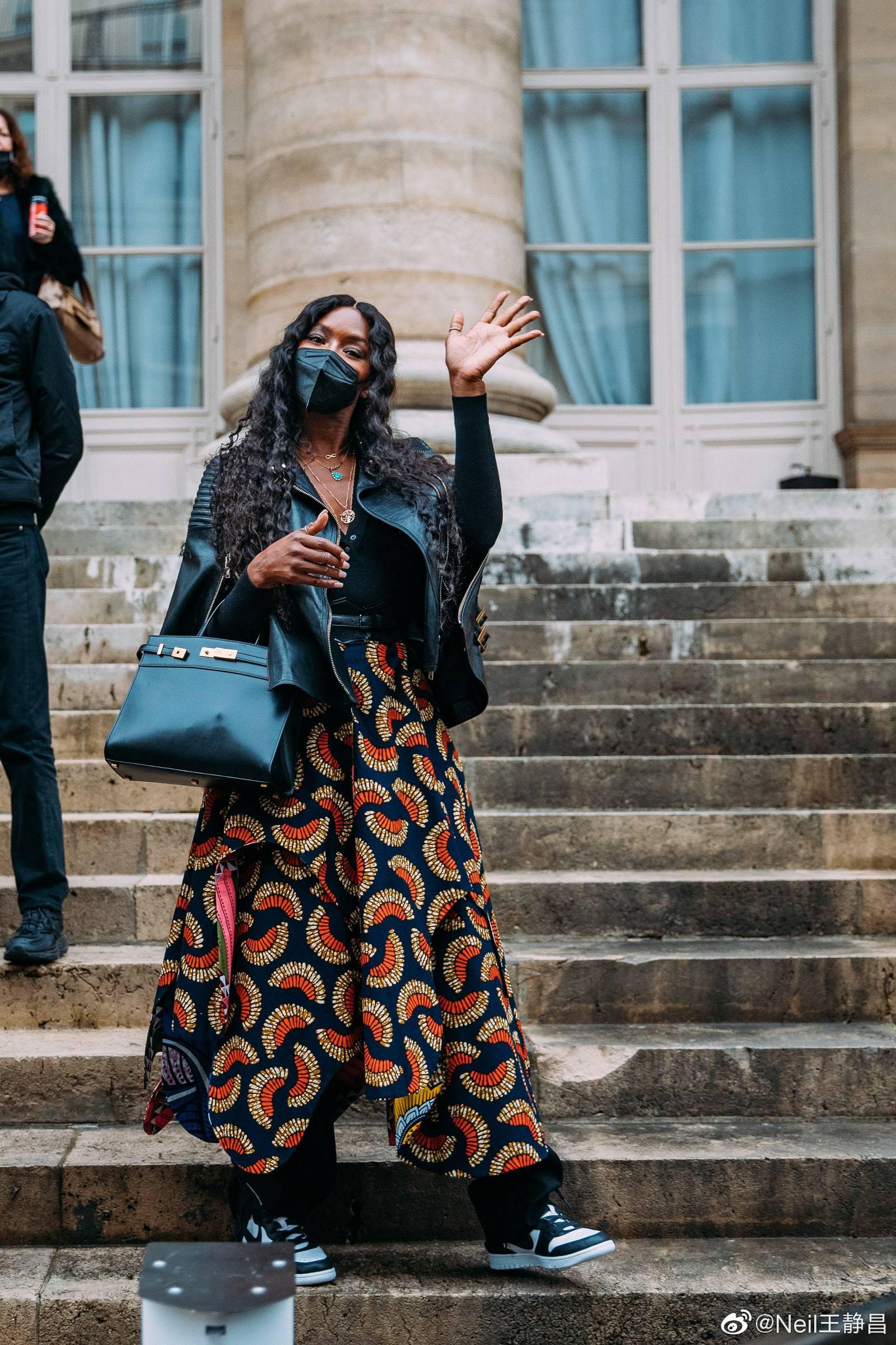 2021春夏巴黎高定时装周街拍