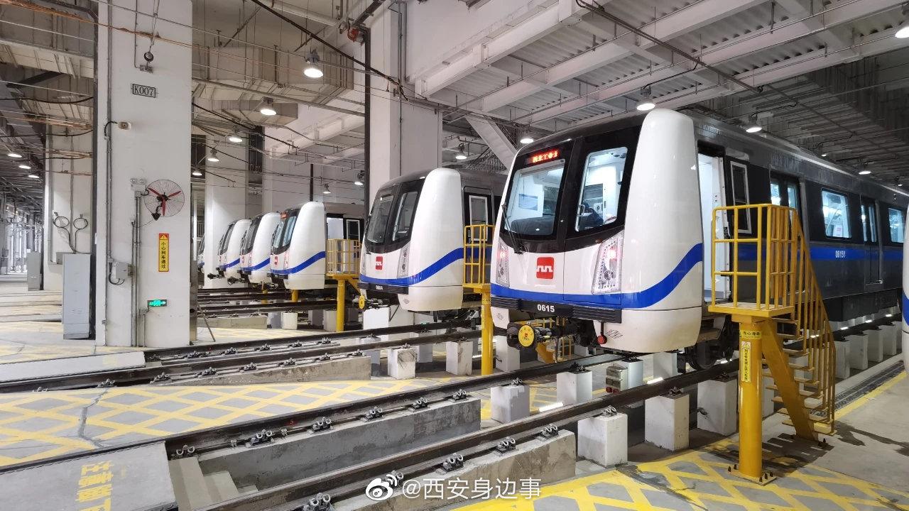 西安地铁运营延长至零时 高铁旅客换乘2号线"免安检"