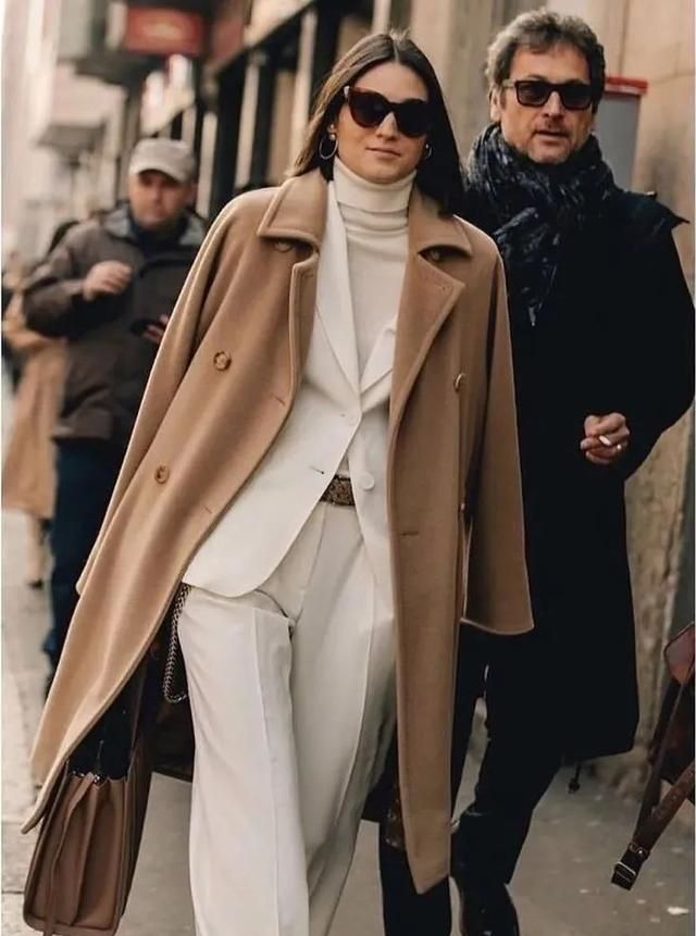 「美妆江湖」大衣配西装,高级有态度