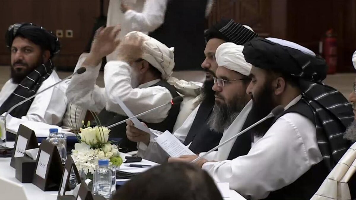 阿富汗塔利班会议图片
