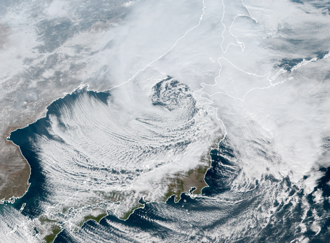 气象厅:局部积雪2米|北极|暴风雪|温带气旋_新浪新闻