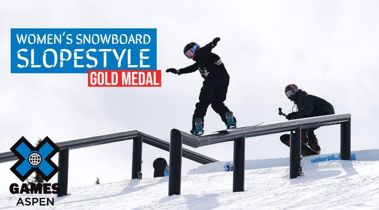 女子单板自由式slopestyle金牌——jamie