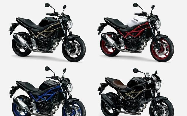 经典中量级街车,2021日本铃木sv650 abs新配色亮相