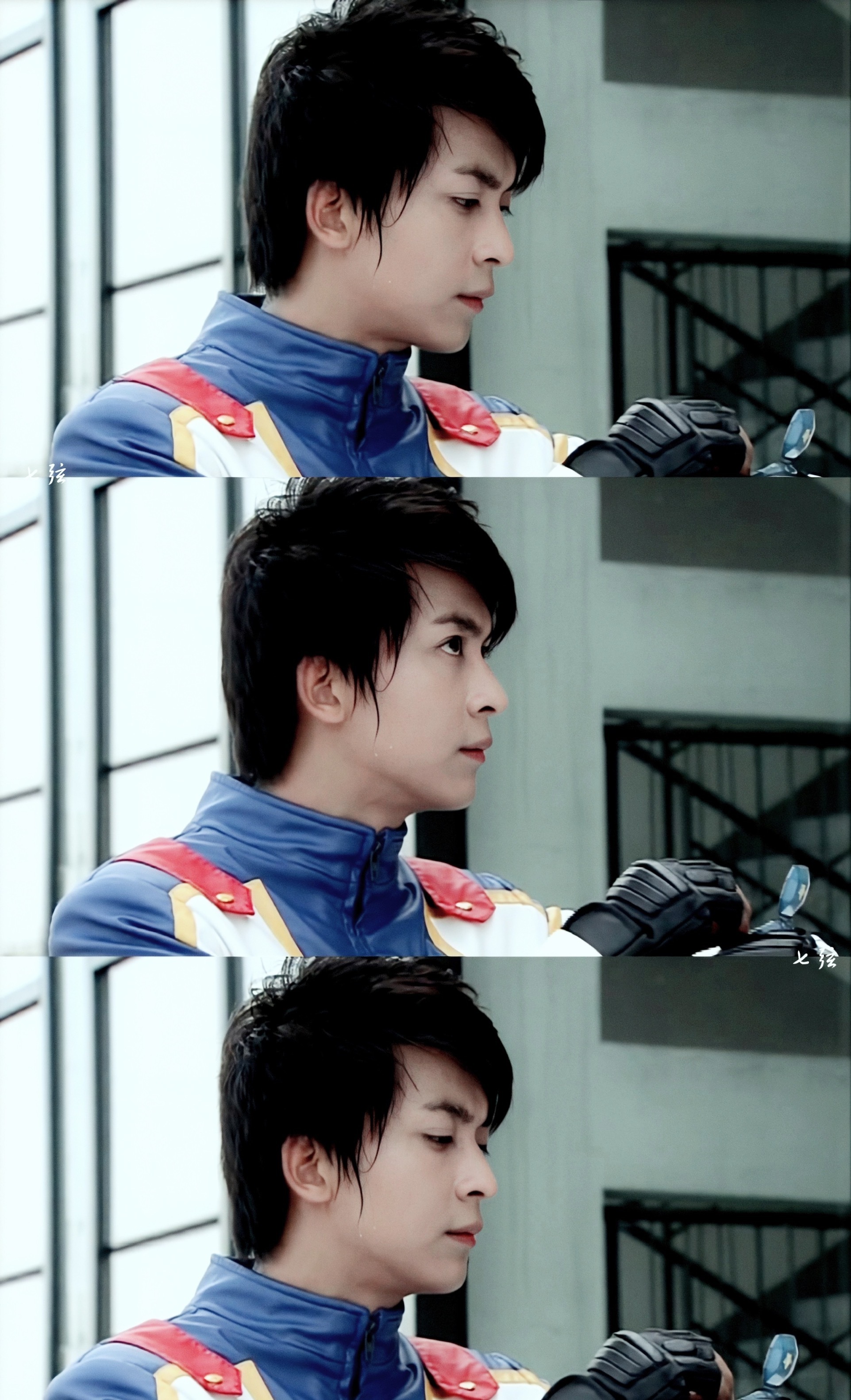 李佳航绝了!给儿子看自己演的动画片,原来奥特曼就在自己的身边