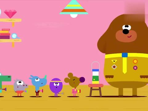 嗨道奇:幼儿园停电了,小朋友也能找到欢乐,大家一起玩剪影