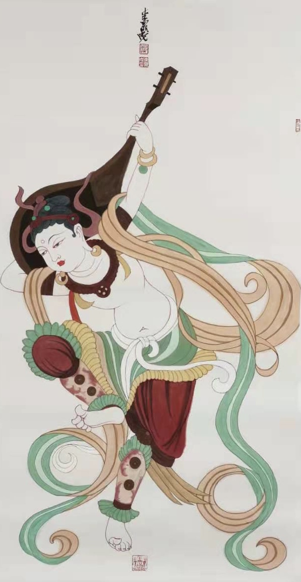 回望敦煌 致敬经典——李鼎成敦煌印象系列作品欣赏