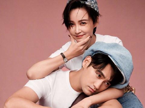 袁弘张歆艺合体拍封面大片,亲密互动甜掉牙,夫妻相犹如双胞胎