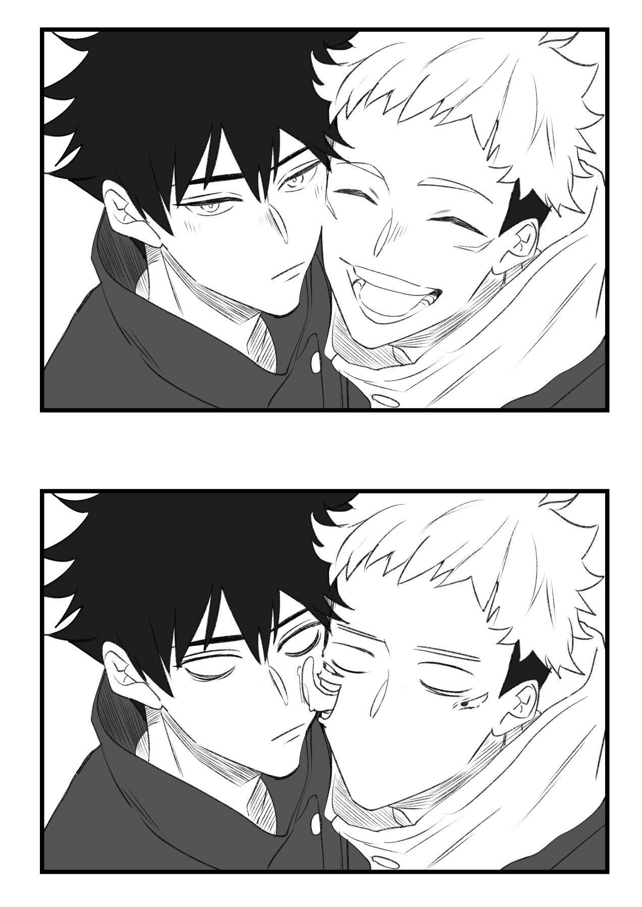 哈哈哈哈哈哈哈哈伏黑惠快跑 twi:long_lng