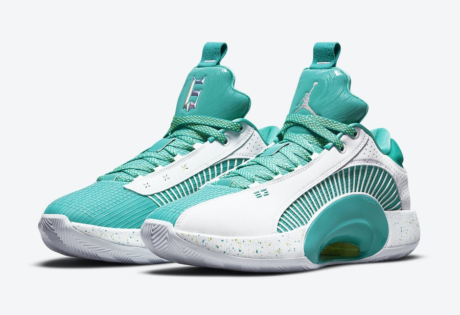 近些年的 aj 正代,都为「大侄子」推出了专属配色,去年 air jordan 34
