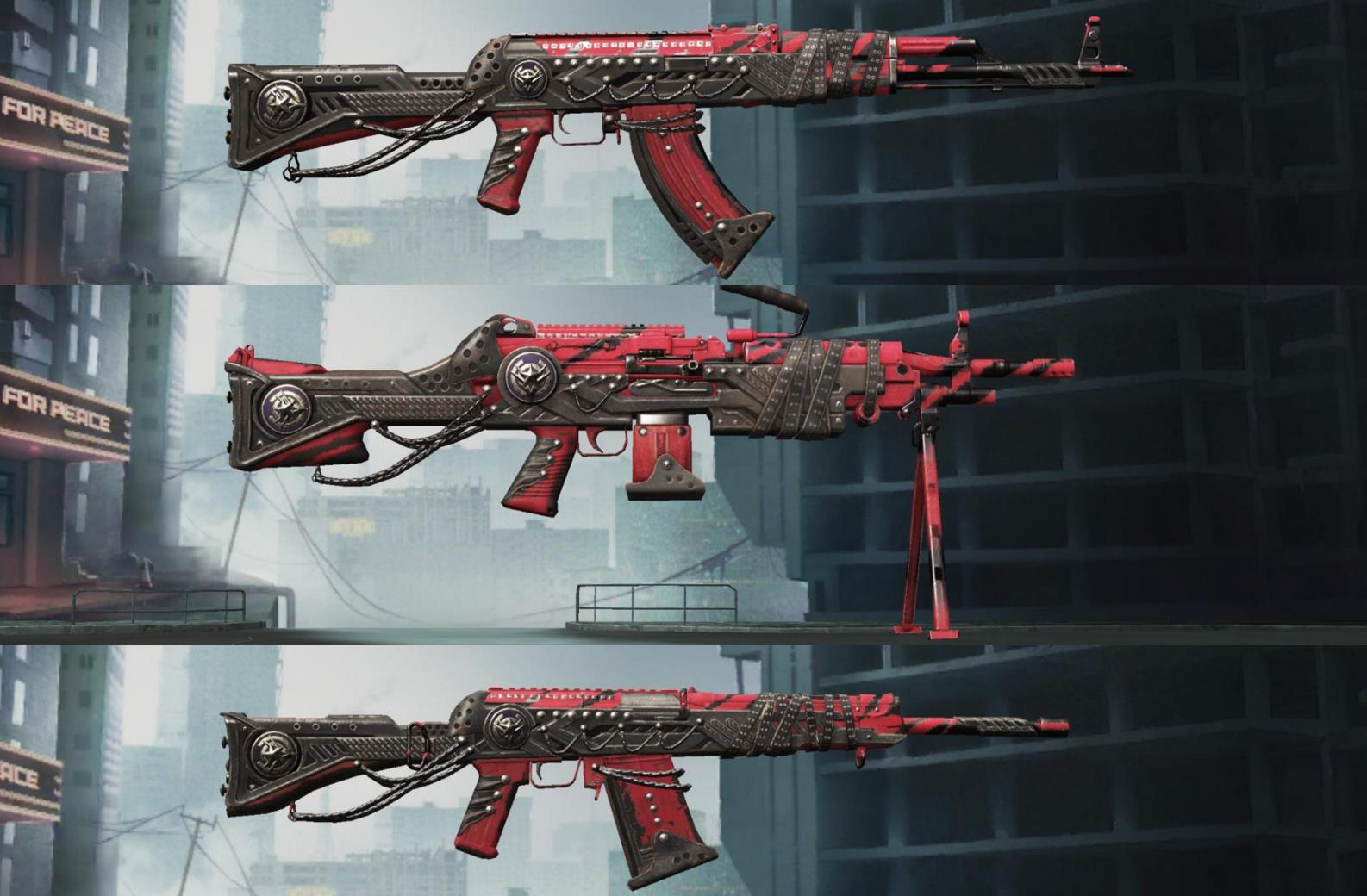 和平精英:新akm枪皮吸引眼球,不氪金是光子最后的善良|光子|眼球|皮肤