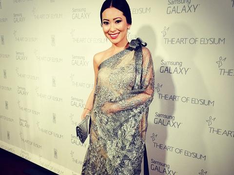 璀璨帝国贵妇christinechiu旧照放出天然美更有气质