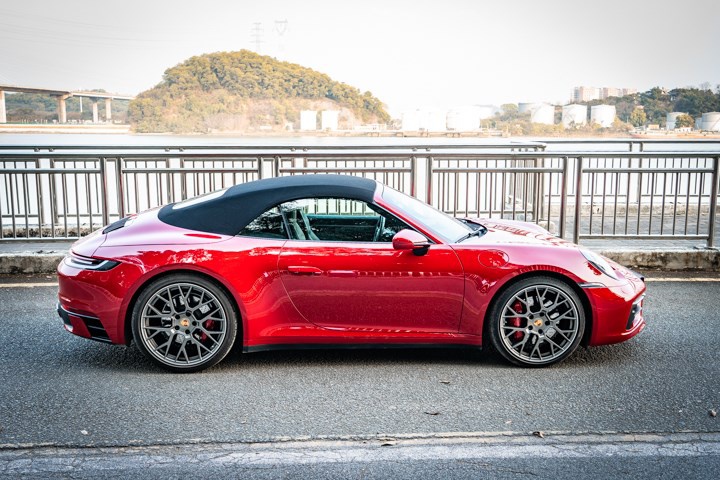 它才是最优雅的保时捷试驾911carrera4s敞篷版
