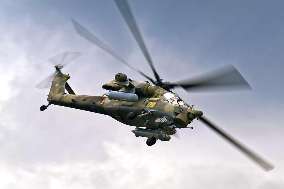 俄式阿帕奇斯基充满暴力美学的米28浩劫武装直升机