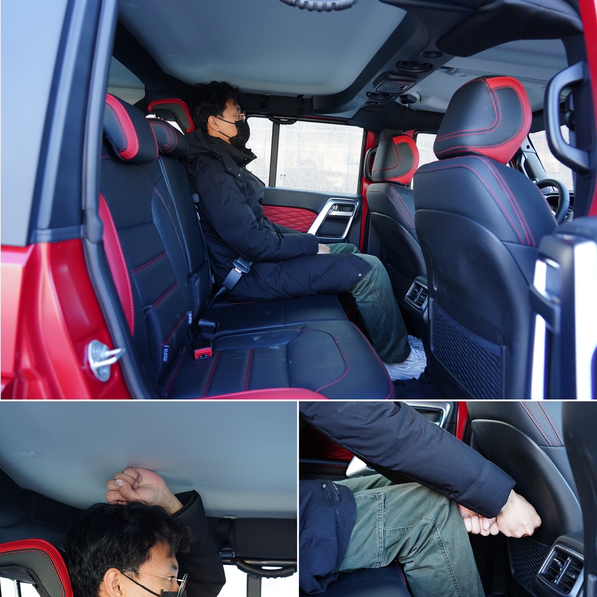 坦克300的强劲对手实拍北京越野bj40刀锋英雄版